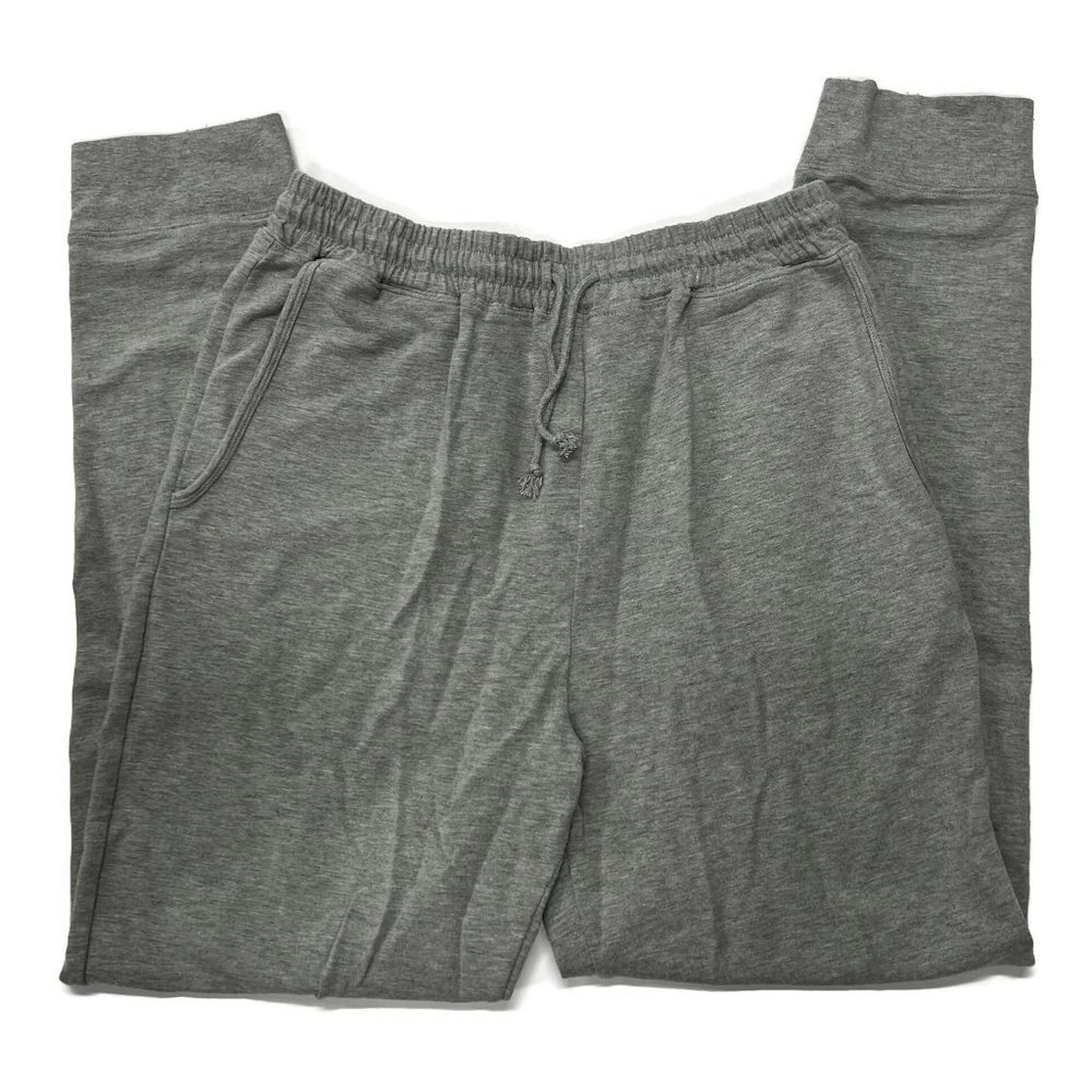 6397 Jogger Sweatpants Womens Medium Gray Stretch‎ Drawstring Pants
